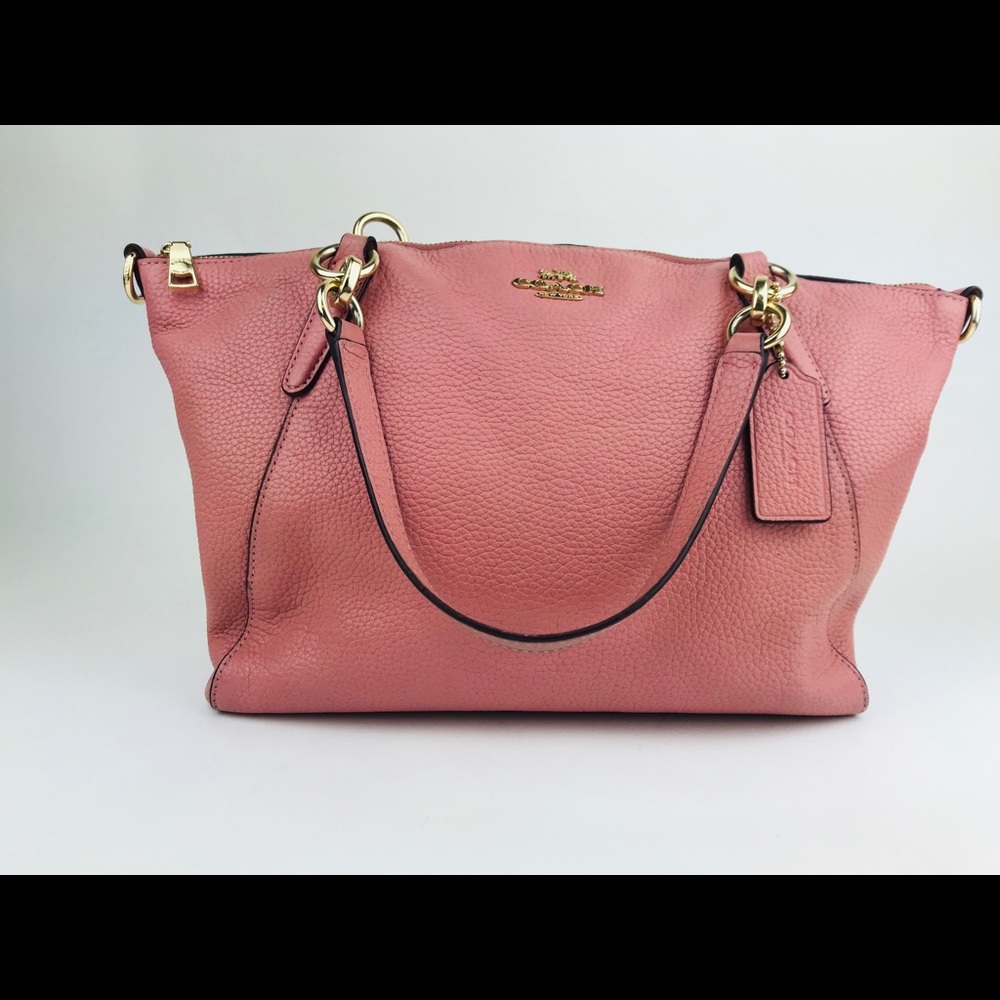 Pink Coach Prairie Handbag Purse